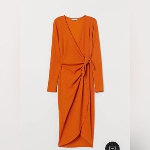 H&M V-Neck Wrap Dress